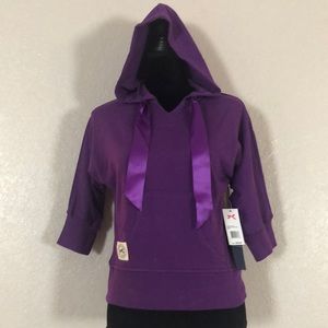 PM5 NWT Tommy girl brand SzS Purple hoodie
